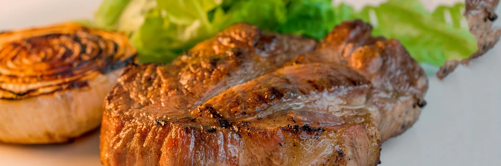 Rib eye de cerdo, ¡quién dice no!