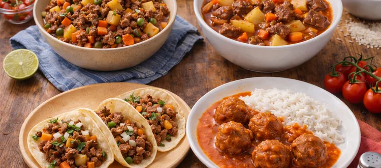 Ideas de comidas con carne para fin de quincena