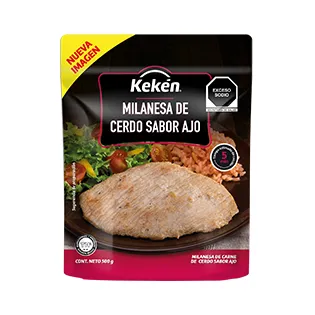 milanesa de cerdo marinada al ajo fajitas de milanesas mixtas maxicarne