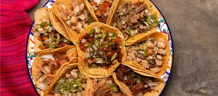 Los 5 tacos más famosos de México